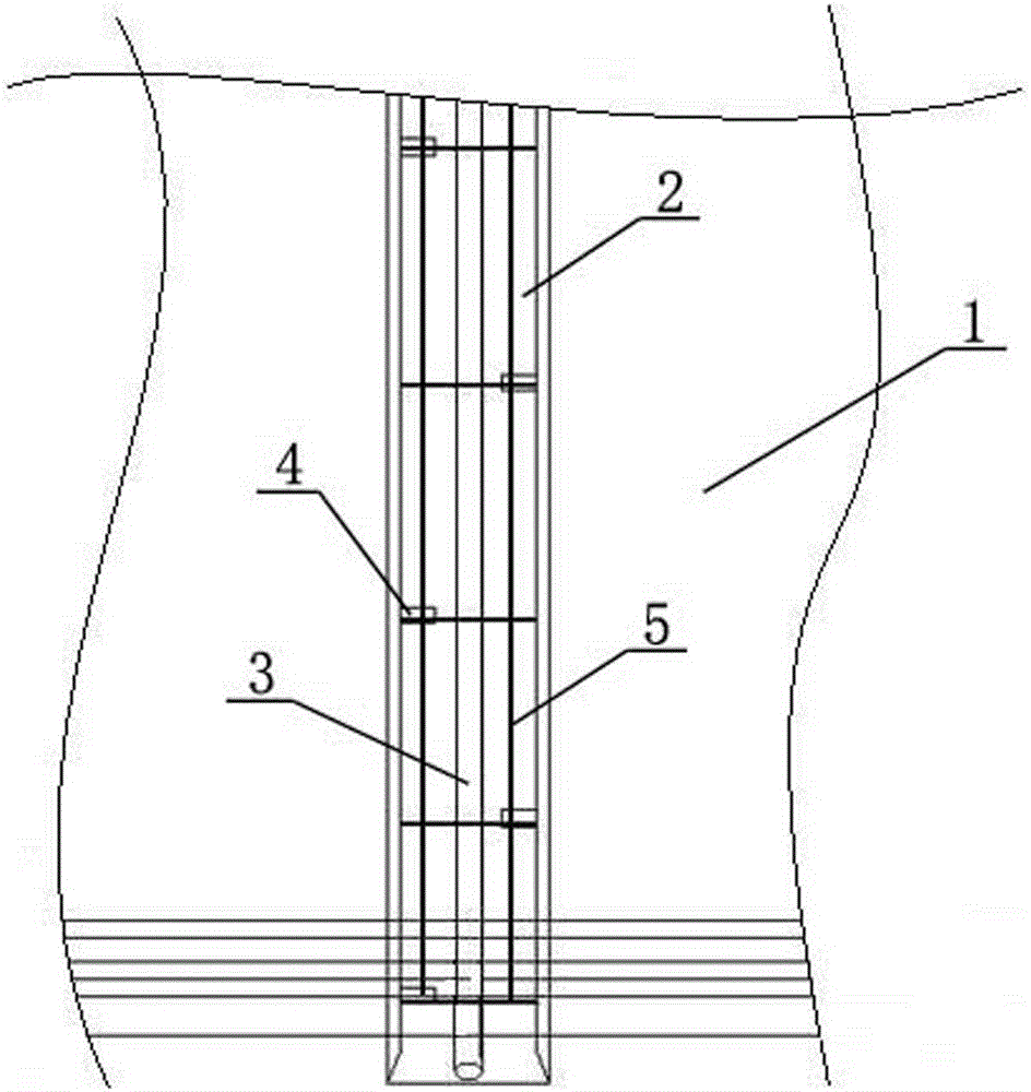 Construction method for repairing water seepage disease of tunnel lining