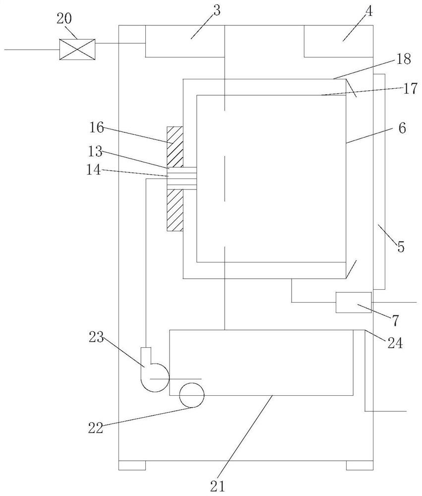 Roller washing machine control method and roller washing machine