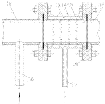 Gas-exhaust-type online monitoring method and gas-exhaust-type online monitoring device for oxygen content