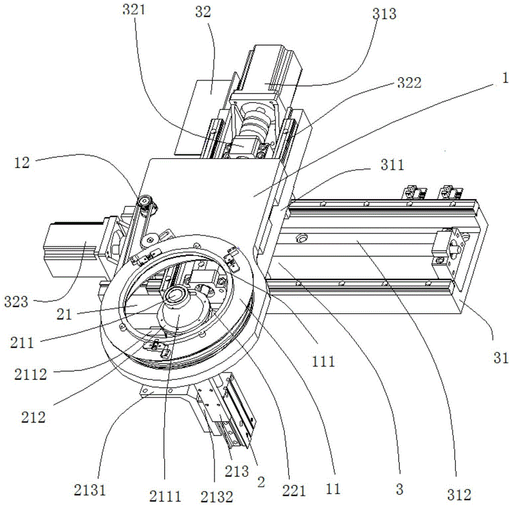 Online flip LED chip detection device