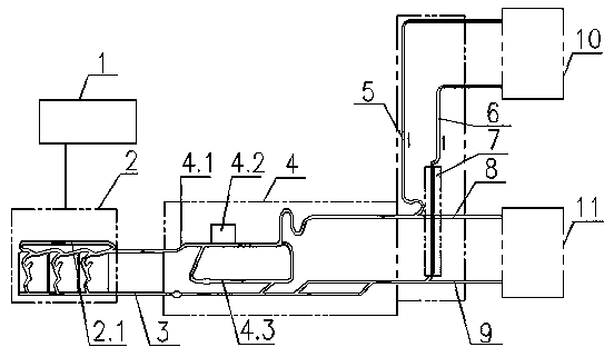 Conveying system and conveying method for fine winding bobbin yarns