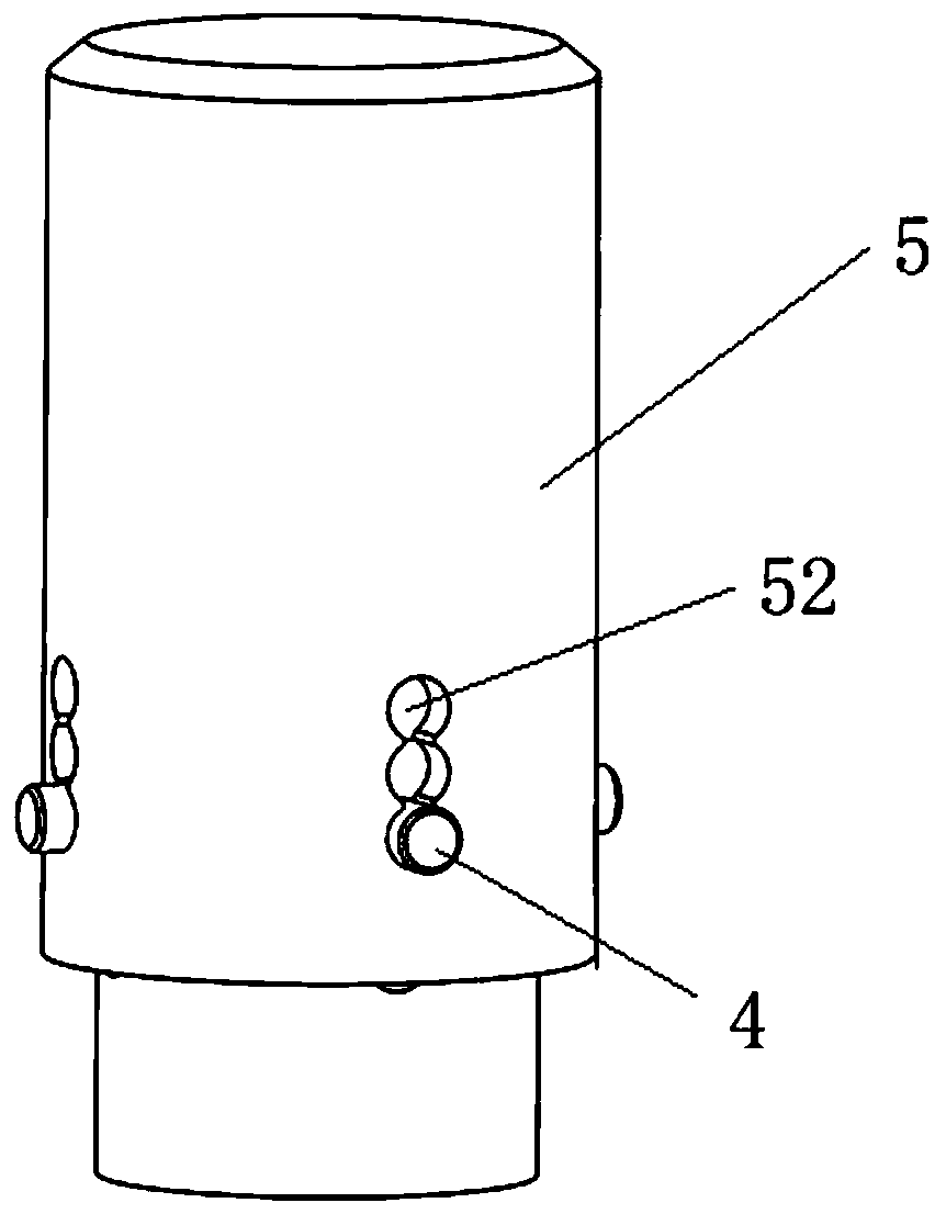 Multi-damping-layer local area resonon unit and application method thereof