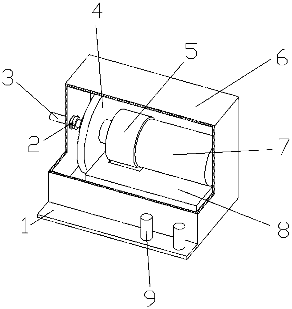 A magnetic levitation flywheel energy storage battery