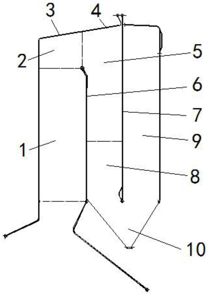 Corrosion prevention arrangement structure and method of heating surface of waste incineration boiler