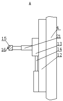 Auxiliary device for rhythmic gymnastics turning training