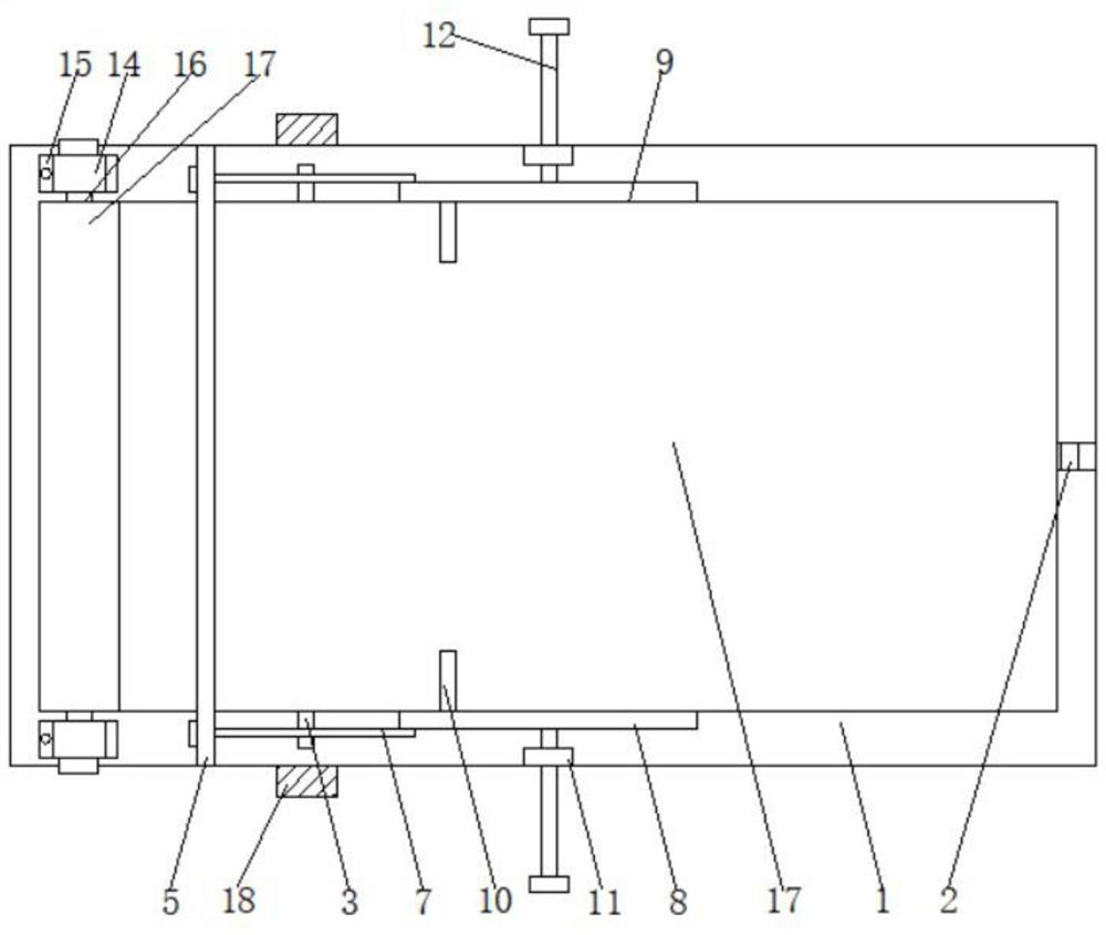 TPU film fixed-width cutting device