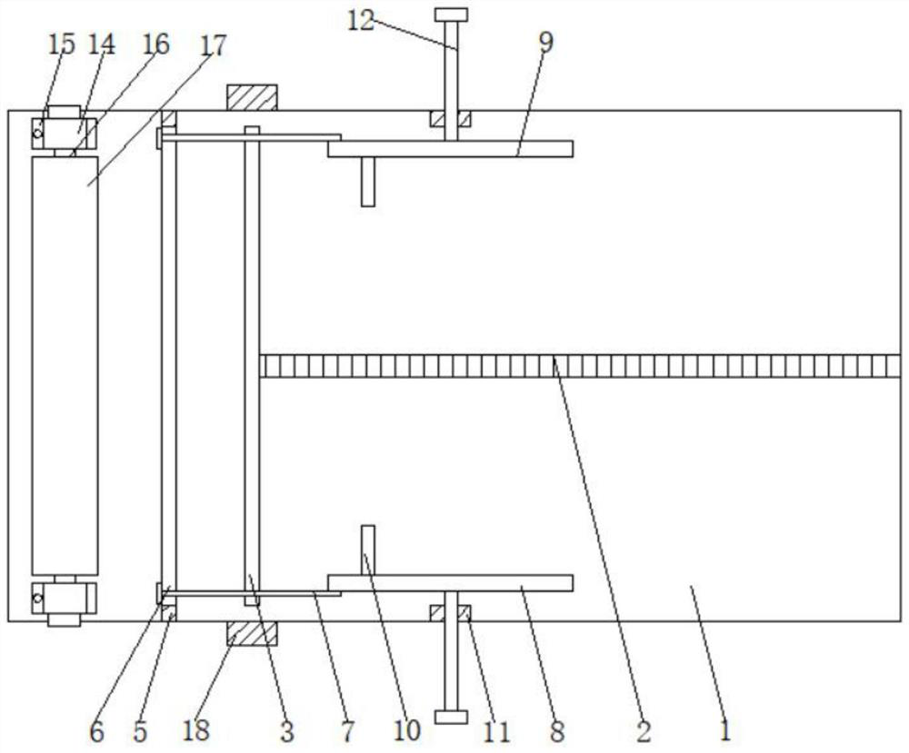 TPU film fixed-width cutting device