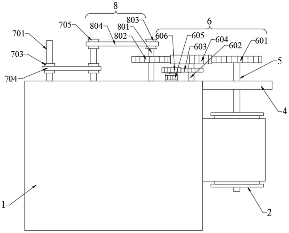 Antibacterial filter material production device