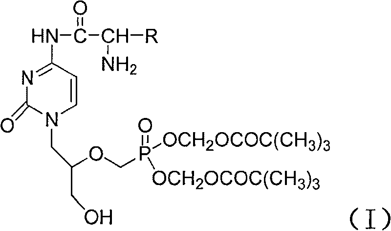 Antiviral agent cidofovir derivatives