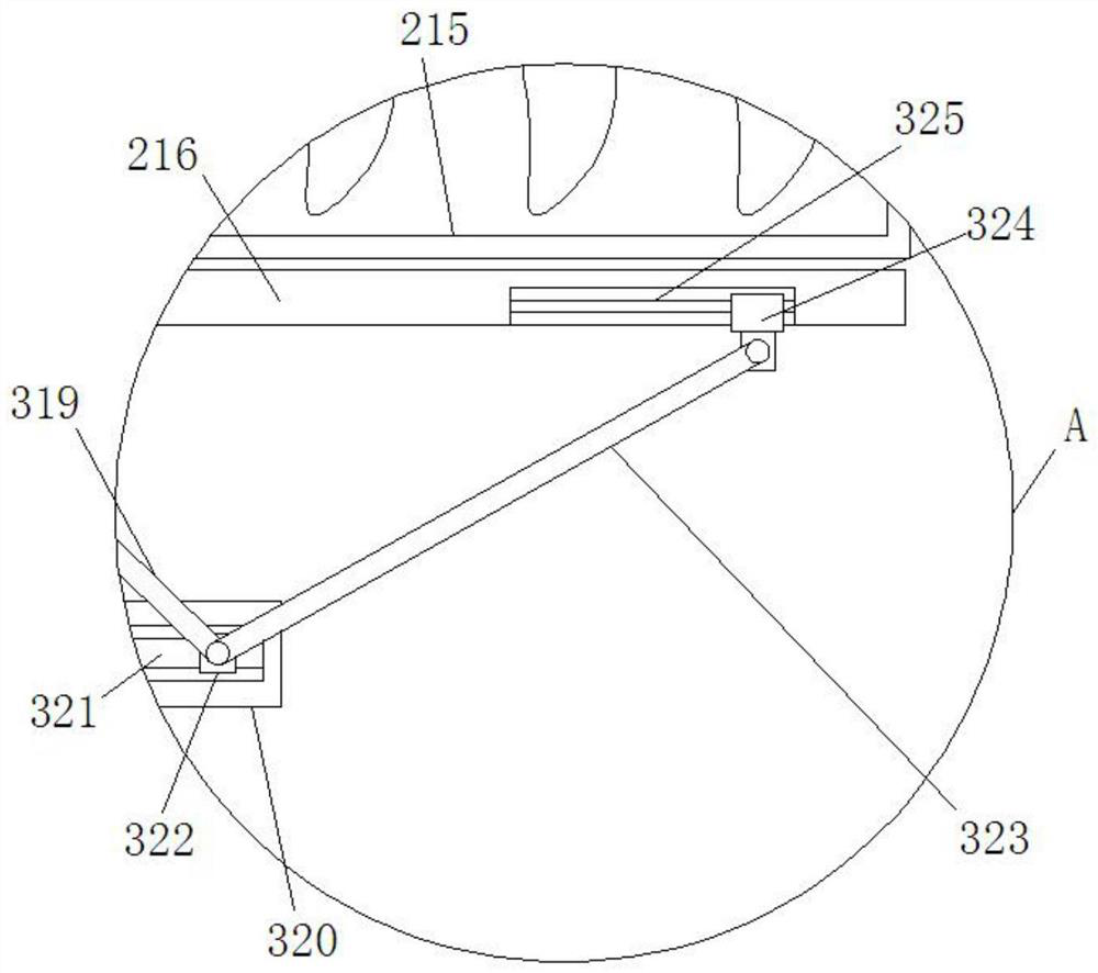 Powder collecting device for cement production