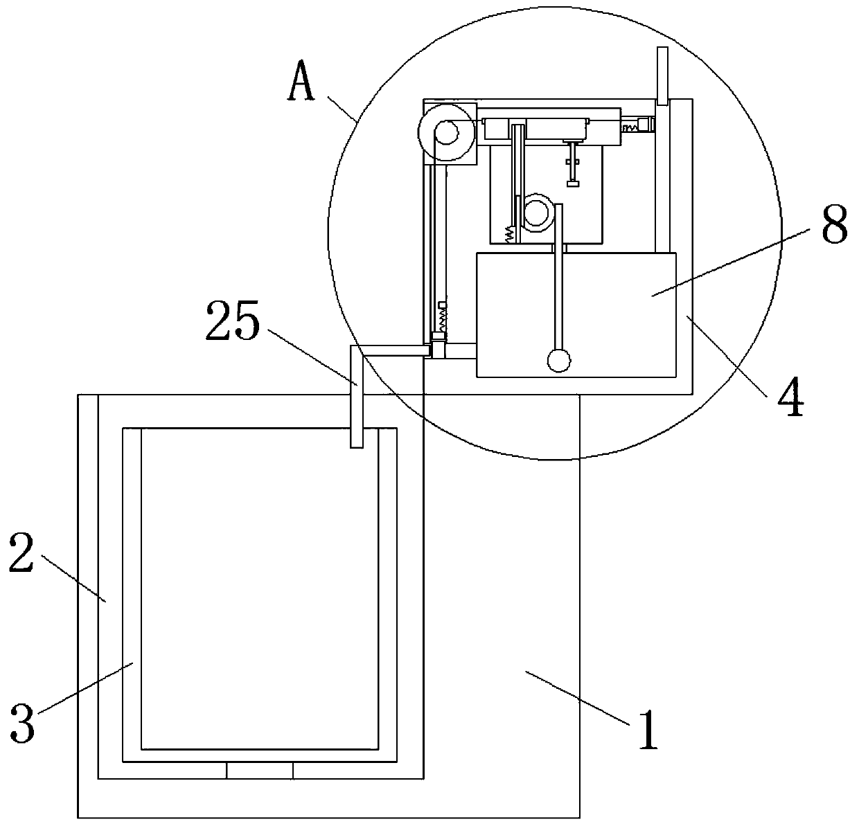 Pearl powder celadon mass production device