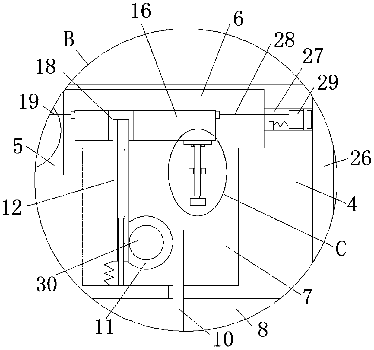 Pearl powder celadon mass production device