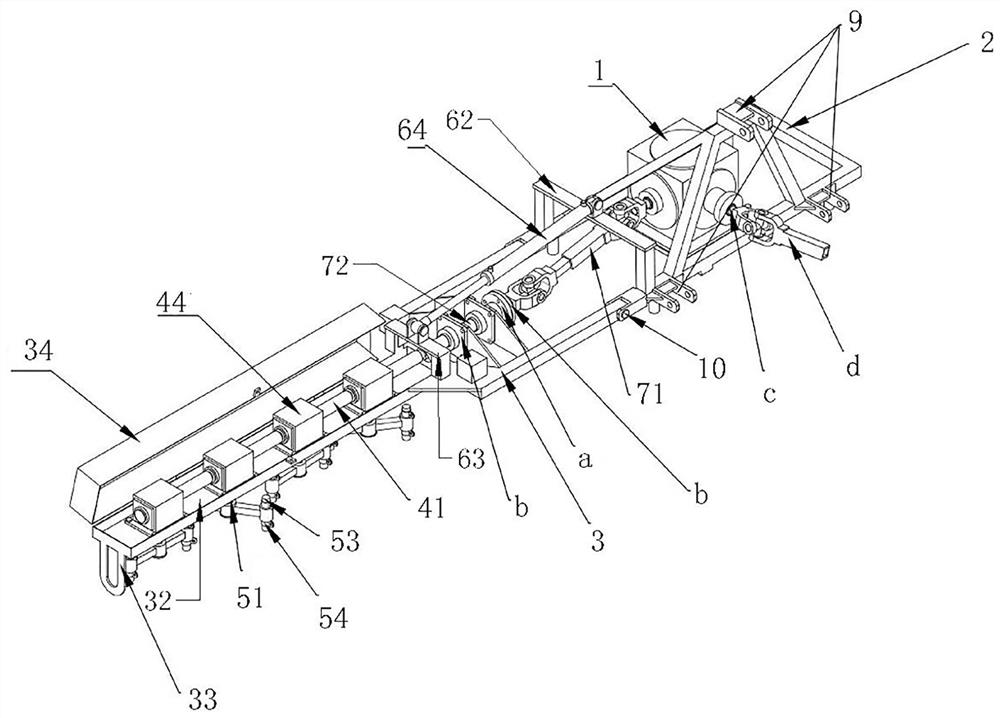 Cattle bed rotary cultivator for cattle farm