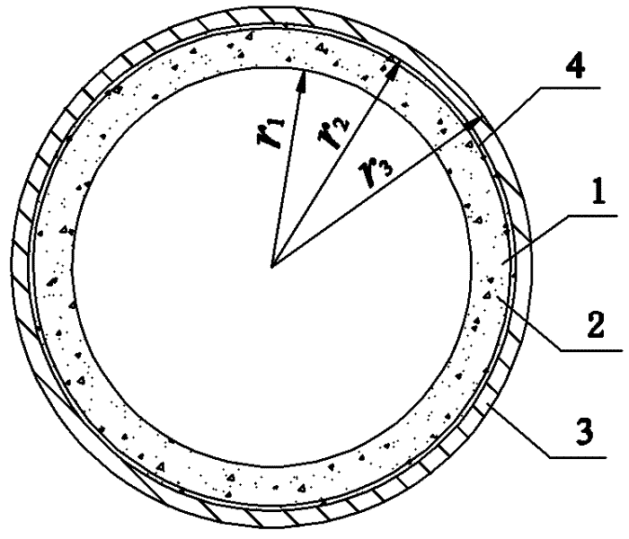 Prestressed composite superimposed large-diameter tube pile and manufacturing method thereof