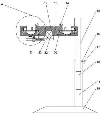 Infusion bottle liquid detection device capable of automatically replacing infusion bottles