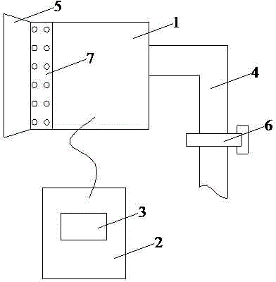 Dust removal device of sapphire processing system