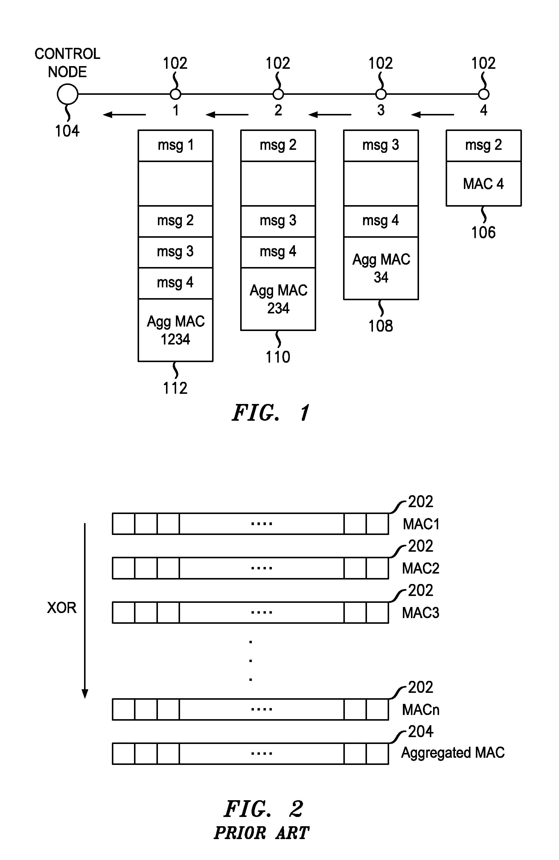 MAC Aggregation Resilient To Denial-Of-Service Attacks For Use In A Multi-Node Data Network