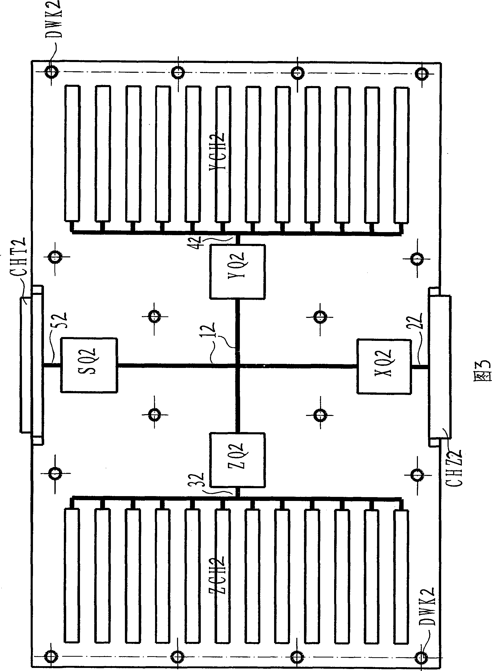 Expansion structure of bus socket and expansion method thereof