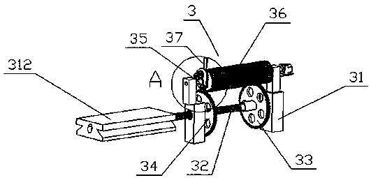 Bag breaking equipment for building cement bags