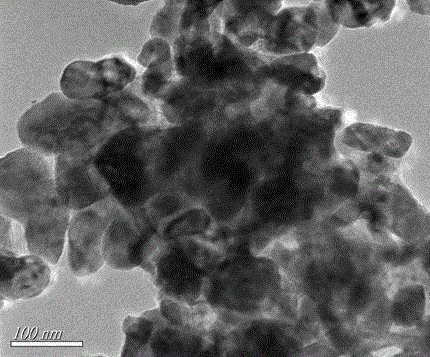Preparation method for ivory color-imitating yttrium oxide and praseodymium oxide co-stabilized tetragonal zirconia nano ceramic powder
