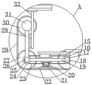 A rapid detection device for surface flatness used in resin plate processing