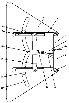 Sowing apparatus for ecological vegetable planting