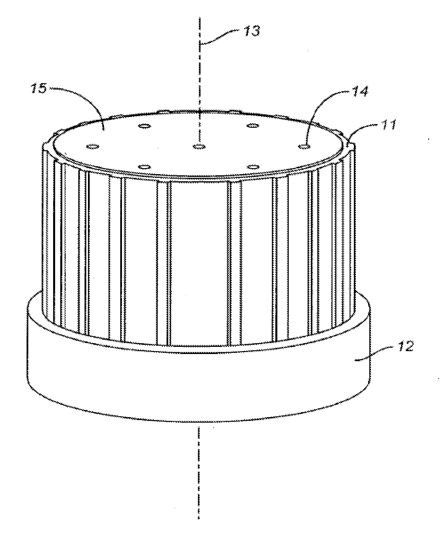 End-burning propellant grain with area-enhanced burning surface