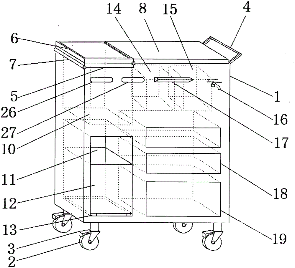 Operating room nursing apparatus