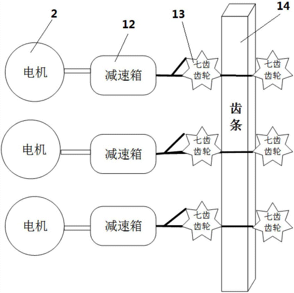 Method and apparatus for synchronously controlling lifting device of self-elevating ocean platform