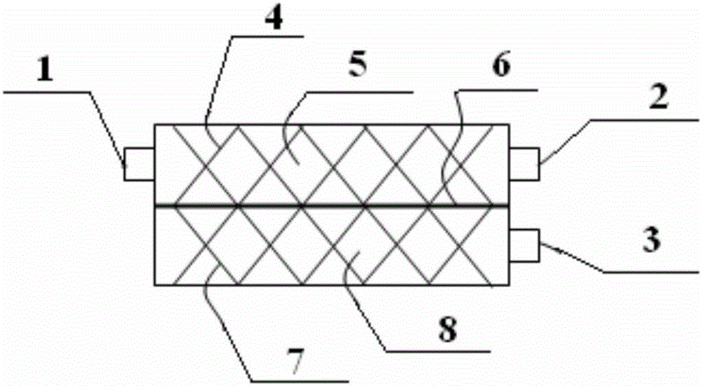 Concurrent flow reverse osmosis film assembly, reverse osmosis system and method for treatment of salt containing water