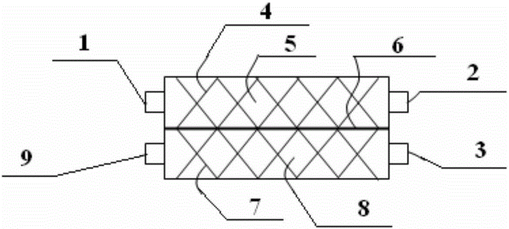 Concurrent flow reverse osmosis film assembly, reverse osmosis system and method for treatment of salt containing water