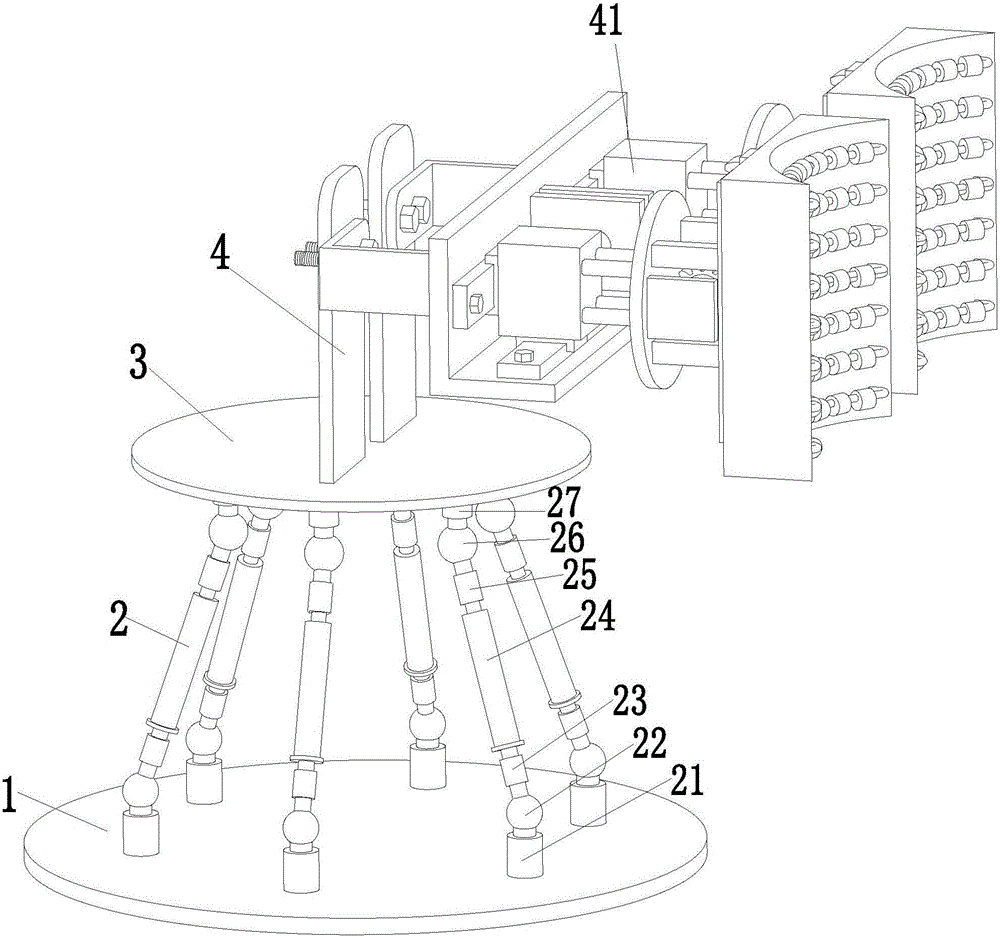 Leg massage robot for health care