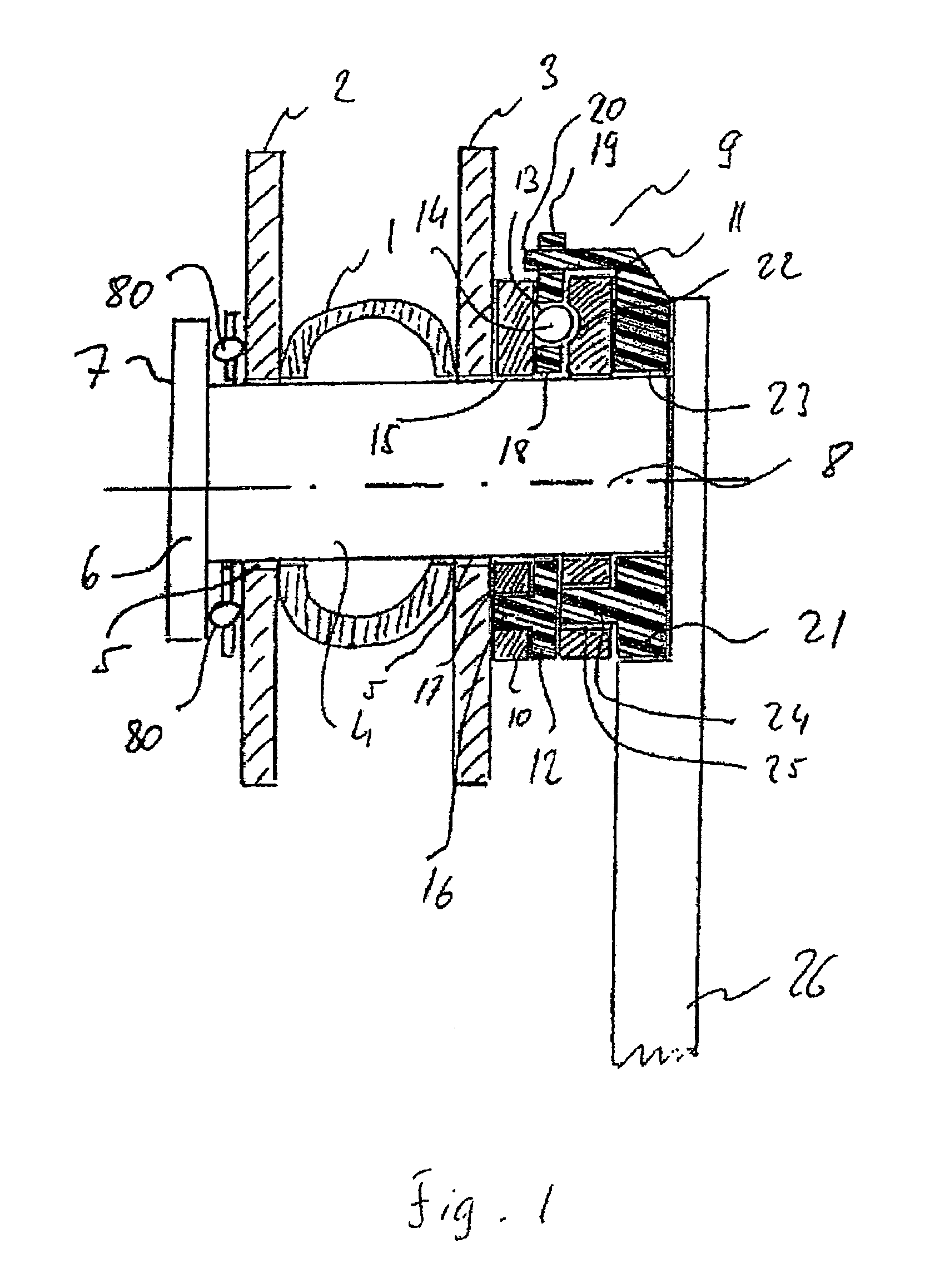 Clamping device for a steering column