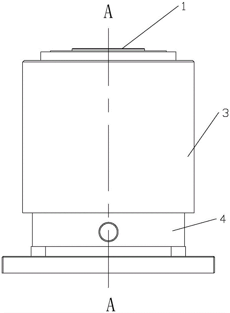 Rotary lifting waterproof worktable