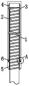 Guardrail for highway construction