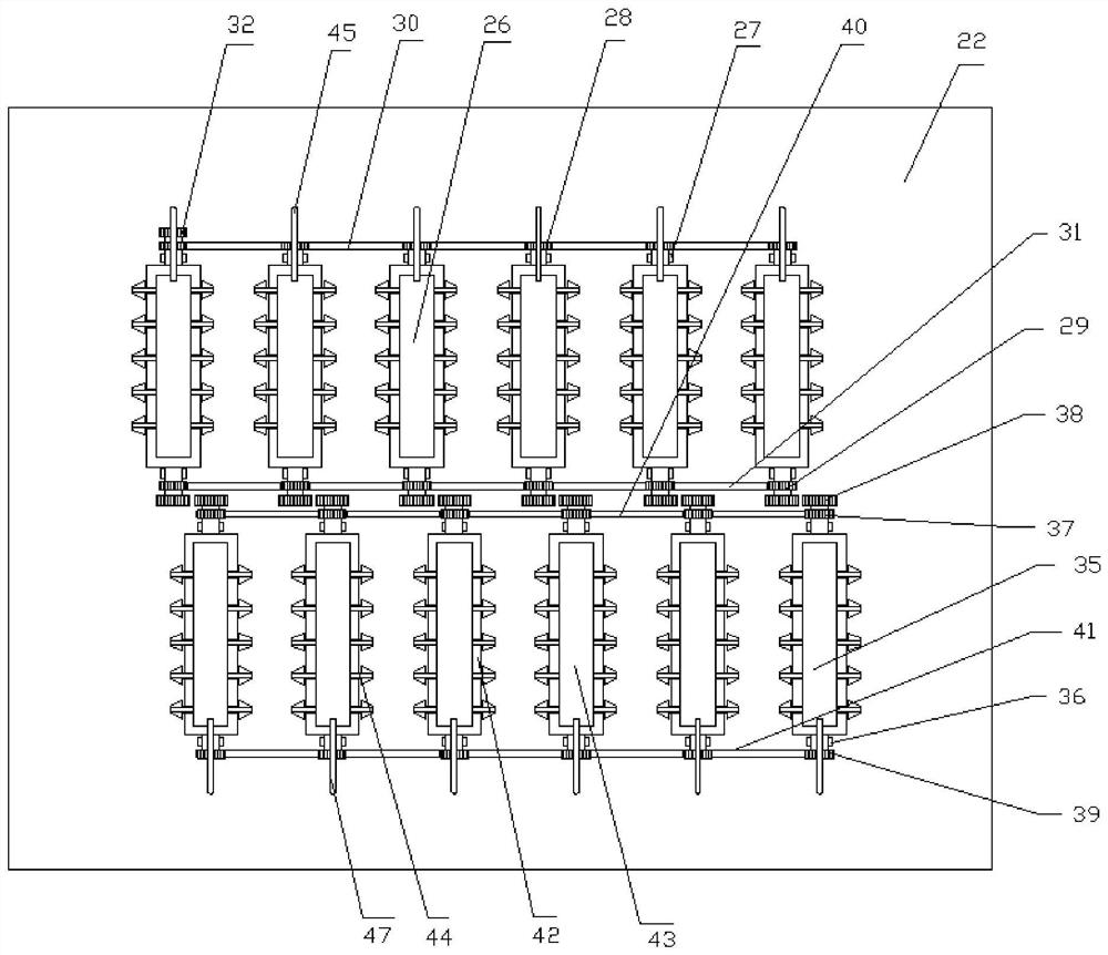 A hot air drying device for non-woven fabric production