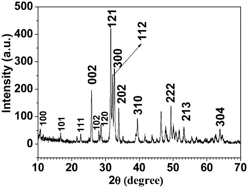 Hydroxyapatite with flower-shaped level nanostructure and preparation method thereof