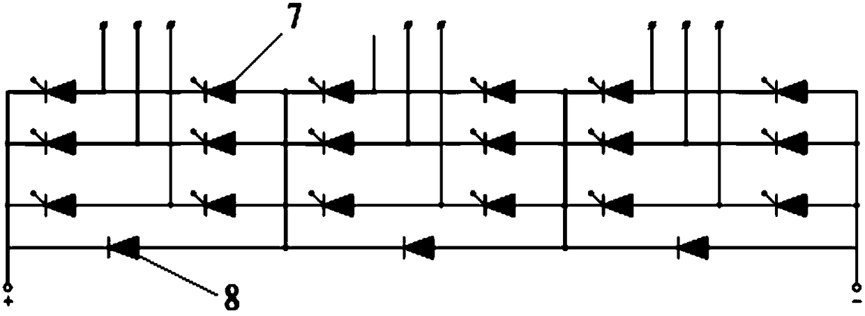 High-power power supply multi-mode rectification power circuit for direct current electric arc heater