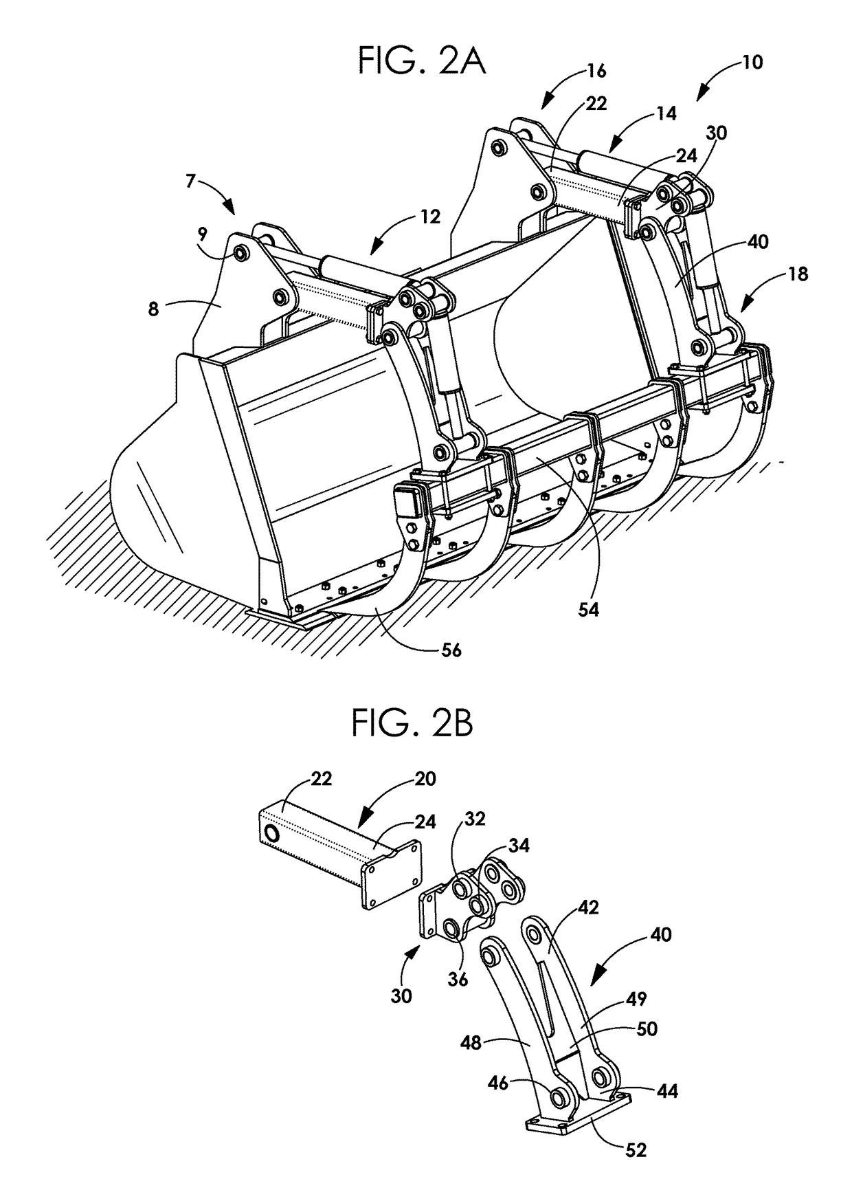 Dual action grapple apparatus