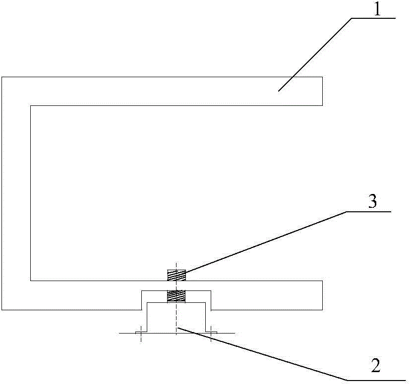 Ground fixed motor based power-driven leveling device of power distribution cabinet