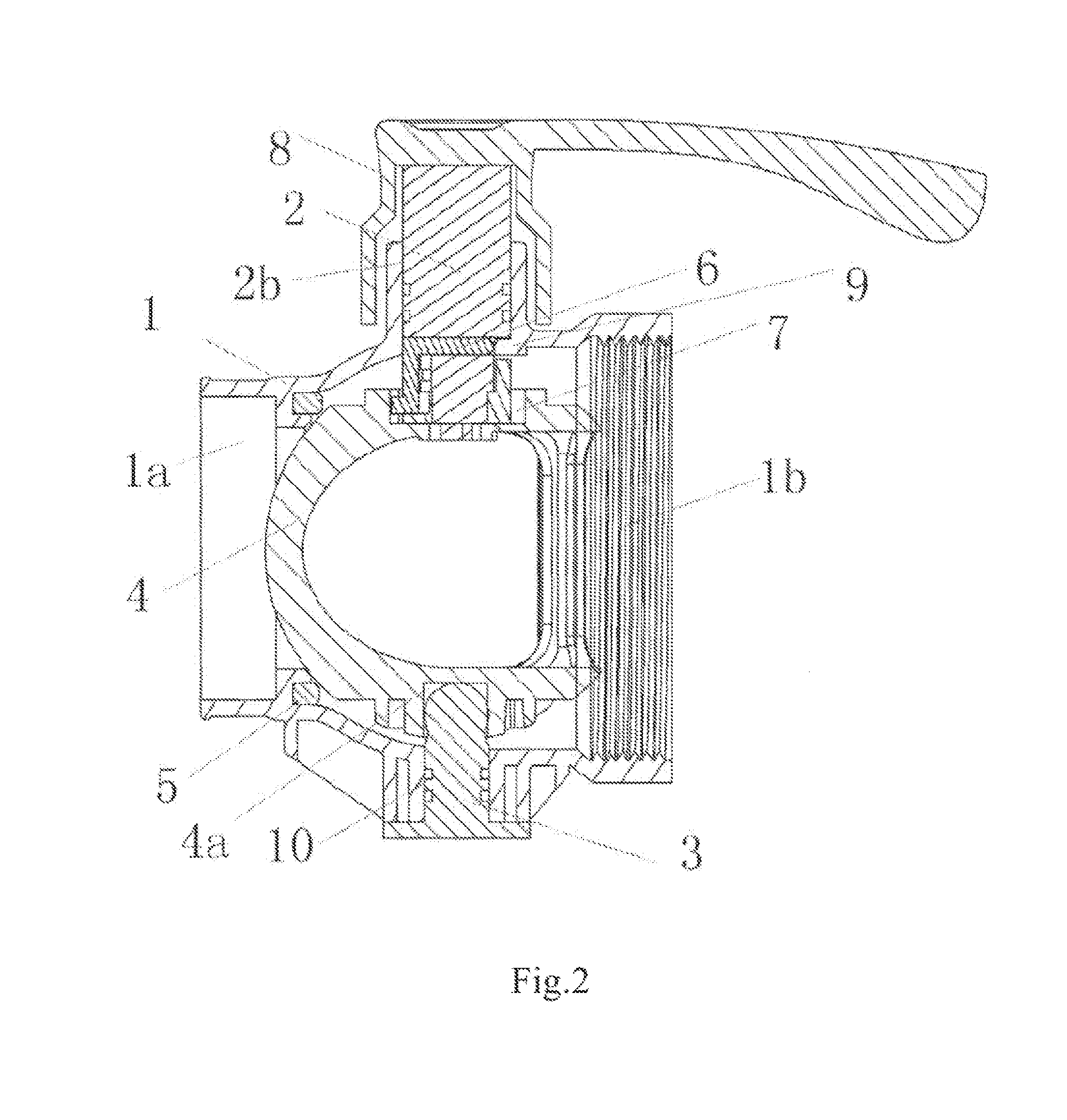 Valve core assembly and valve adopting the valve core assembly