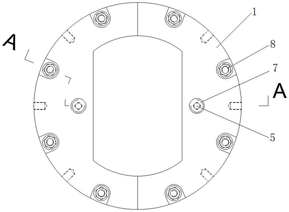 High-temperature gas cooled reactor absorption ball falling limiting device and pebble bed type high-temperature gas cooled reactor