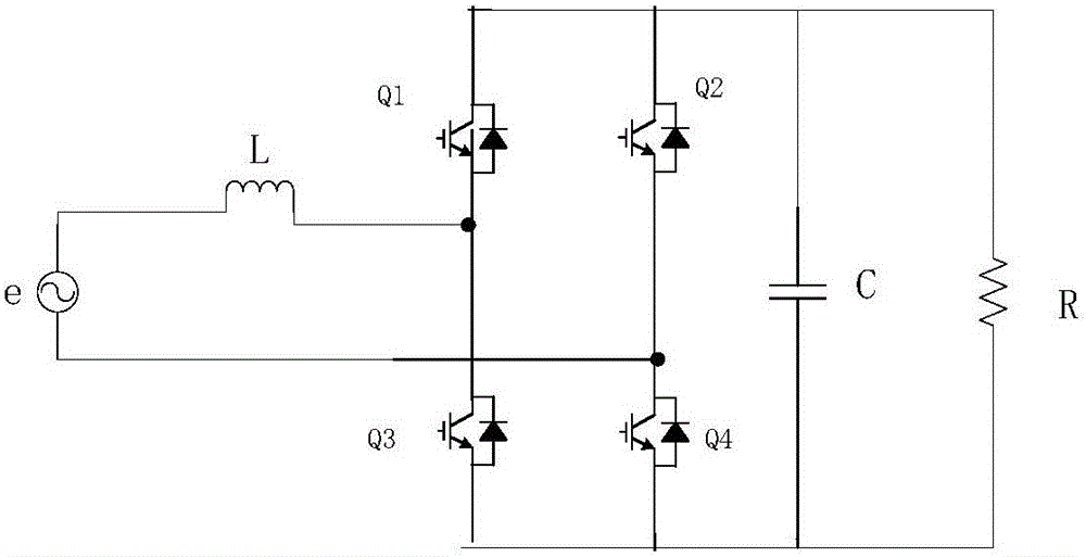 Grid-connection control policy for motor train unit grid-side converter under network voltage fluctuation working condition