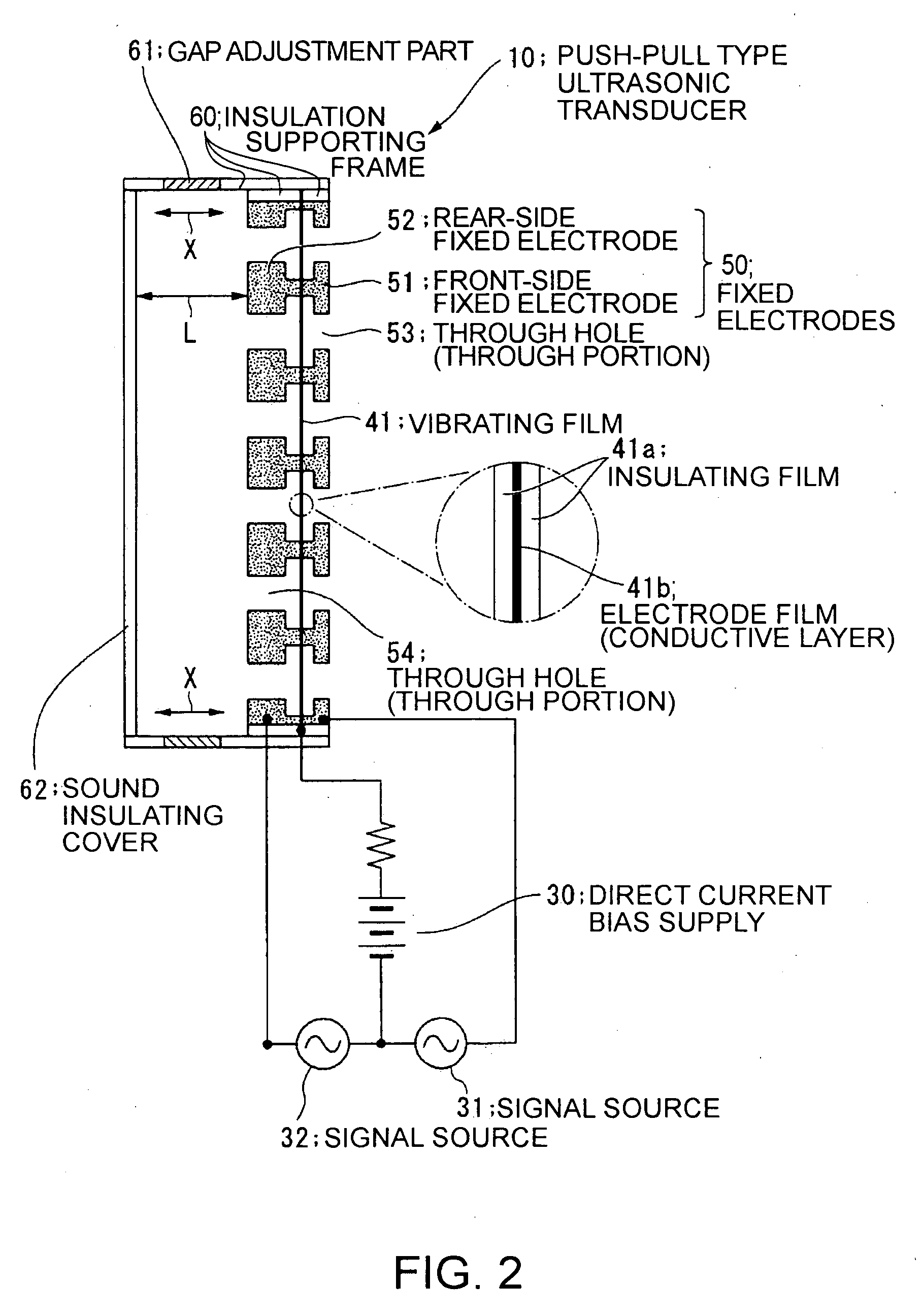 Electrostatic ultrasonic transducer and ultrasonic speaker