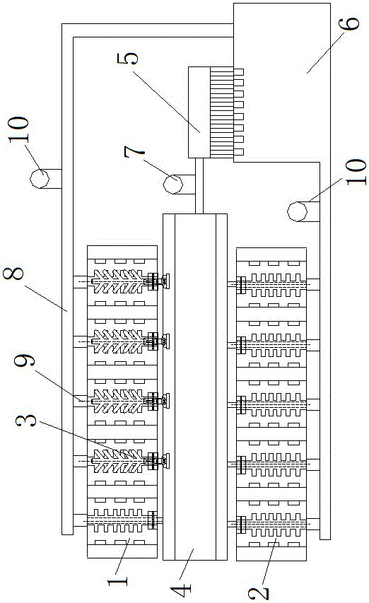 Greenhouse pond loach culture system