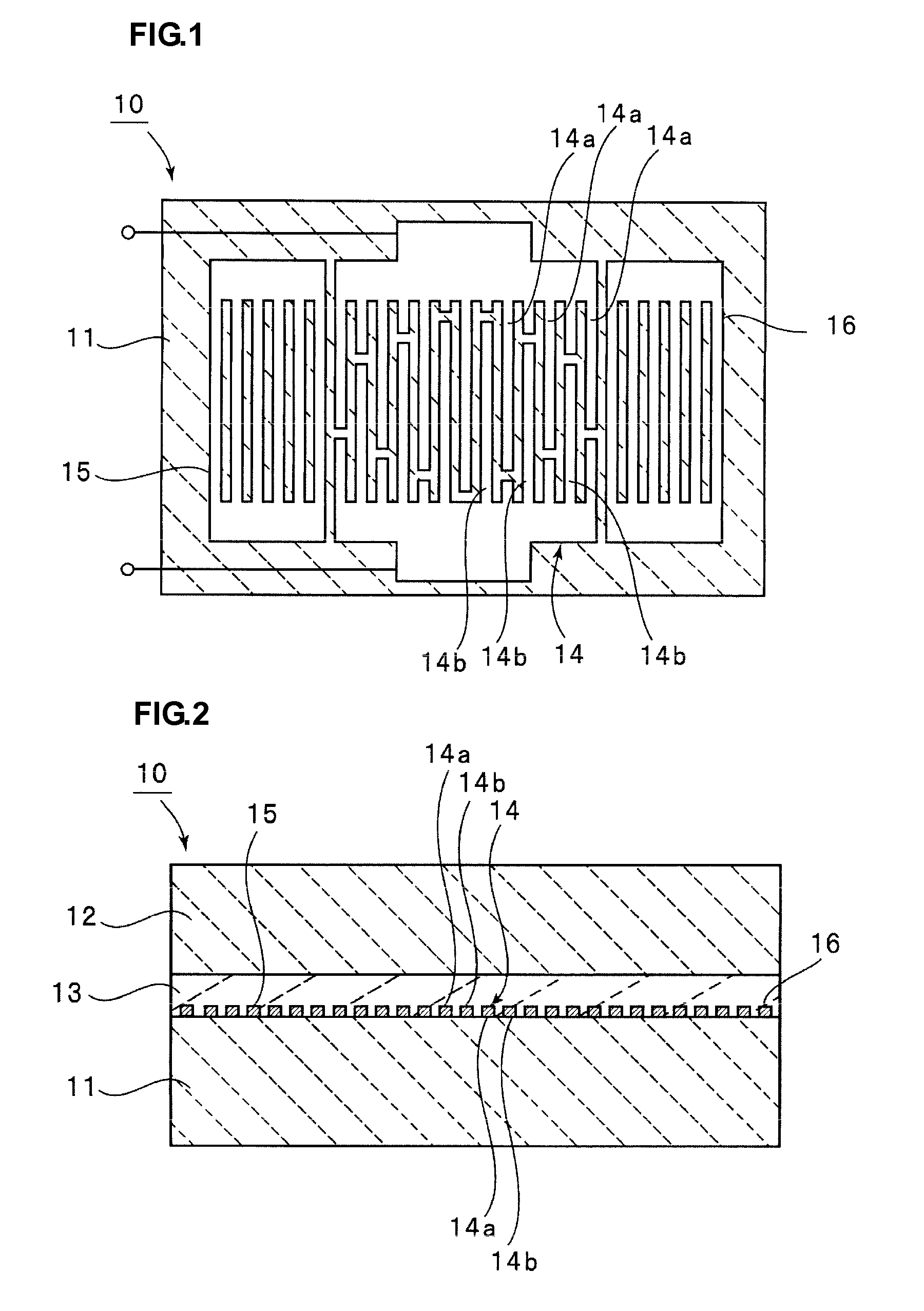 Boundary acoustic wave device