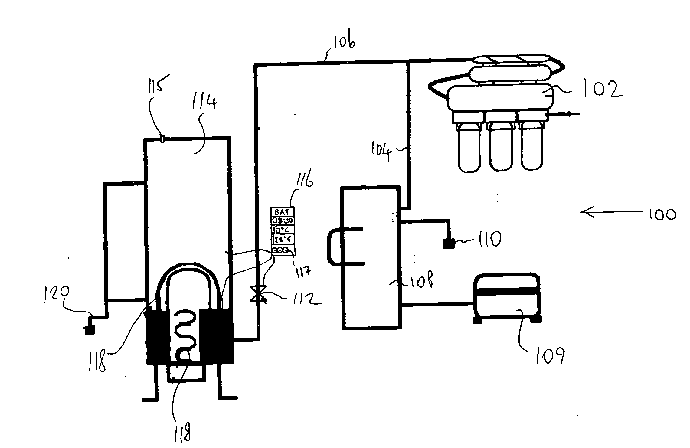 Method and device for water dispensers on sabbath