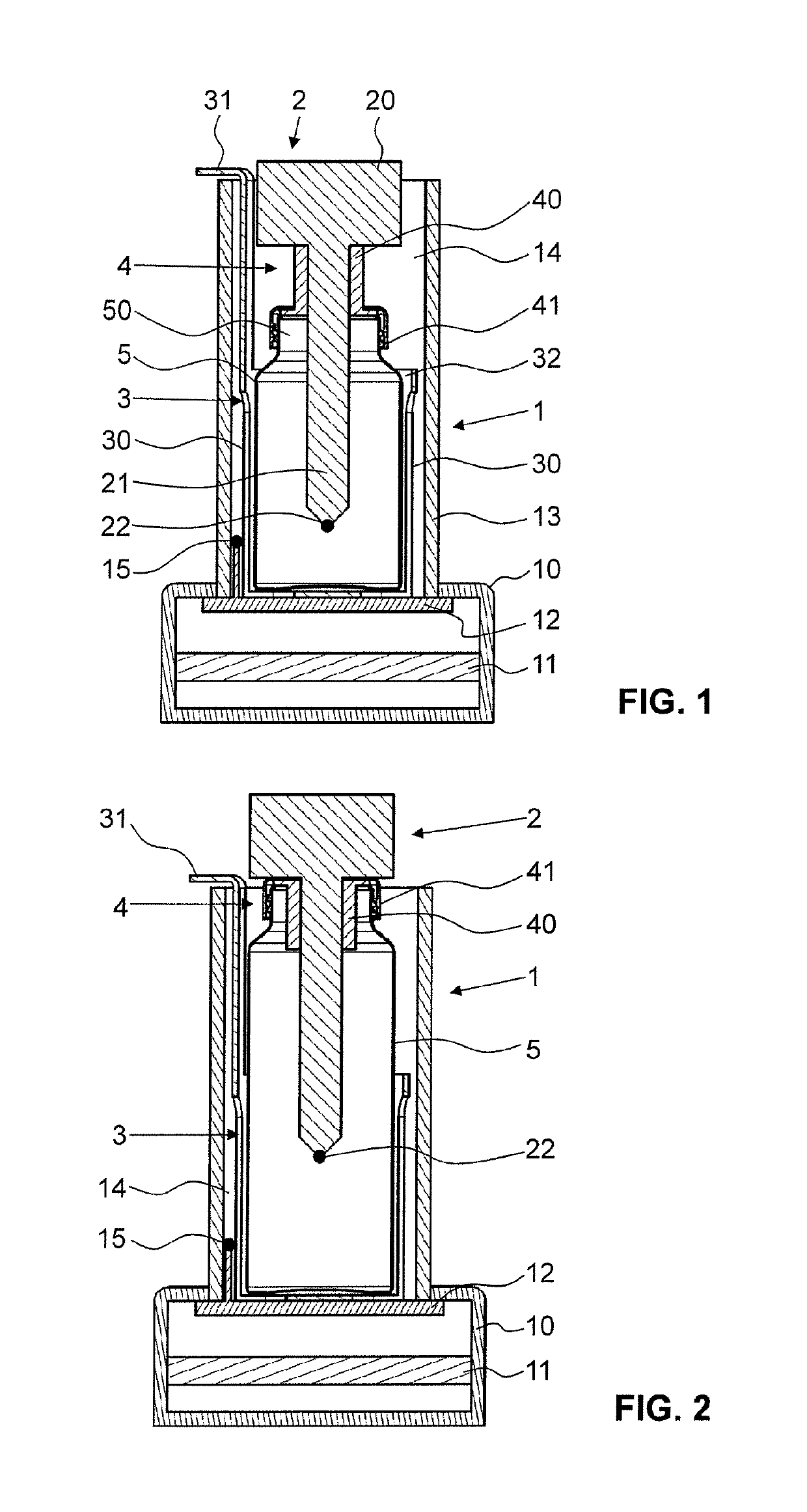 Device for bringing baby food to a certain temperature