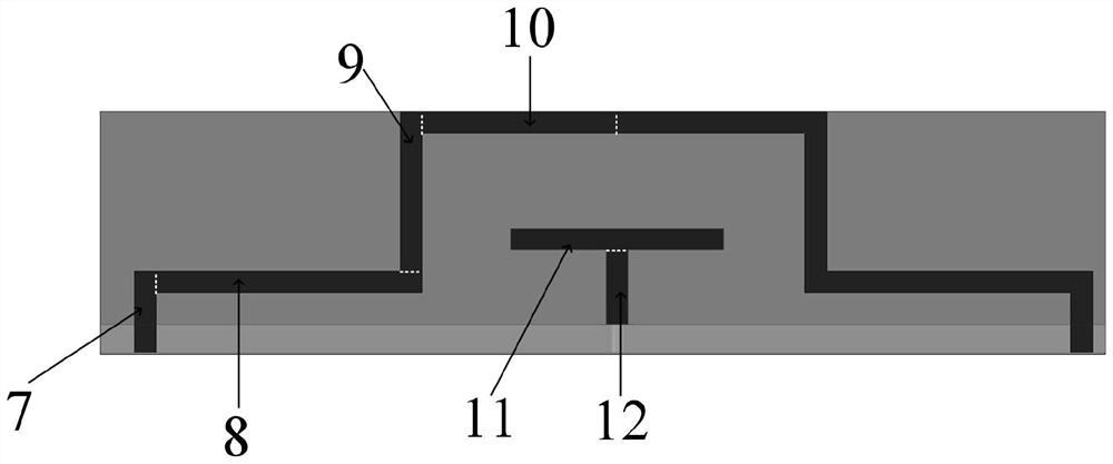 Self-decoupling high-isolation MIMO mobile phone antenna