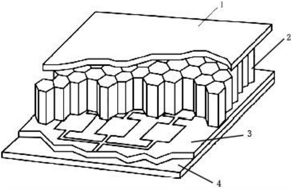 Quick analysis method of electric performance of conformal load-bearing array antenna under dynamic load